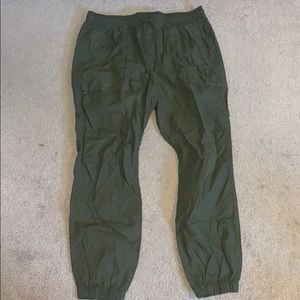 Olive Green Cargo Pants